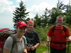 My siblings and I on a short break headed up to Clingman's Dome in Great Smoky Mountains National Park